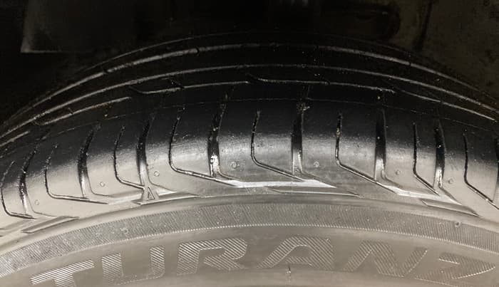 2018 Tata NEXON XZA PLUS DIESEL, Diesel, Automatic, 1,11,470 km, Left Front Tyre Tread