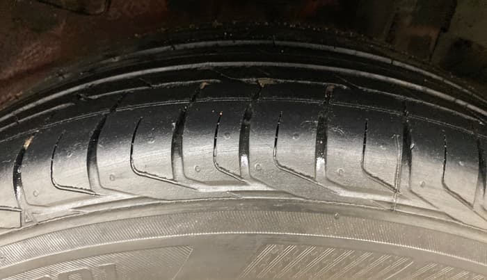 2018 Tata NEXON XZA PLUS DIESEL, Diesel, Automatic, 1,11,470 km, Left Rear Tyre Tread