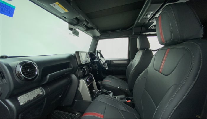 2021 Mahindra Thar LX  P 4WD AT CONVERTIBLE, Petrol, Automatic, 21,143 km, Right Side Front Door Cabin