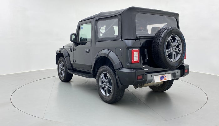 2021 Mahindra Thar LX  P 4WD AT CONVERTIBLE, Petrol, Automatic, 21,143 km, Left Back Diagonal