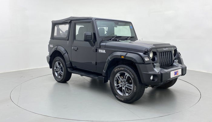 2021 Mahindra Thar LX  P 4WD AT CONVERTIBLE, Petrol, Automatic, 21,143 km, Right Front Diagonal