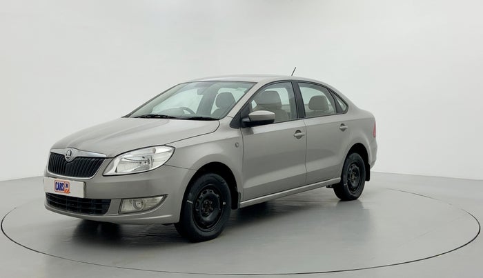 2014 Skoda Rapid 1.6 TDI MT AMBITION PLUS, Diesel, Manual, 68,027 km, Left Front Diagonal