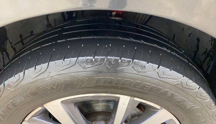 2022 Skoda SLAVIA STYLE 1.0L TSI AT, Petrol, Automatic, 74,692 km, Left Front Tyre Tread