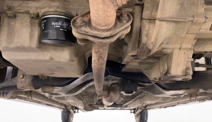 2013 Maruti Wagon R Stingray VXI, Petrol, Manual, 77,850 km, Front Underbody