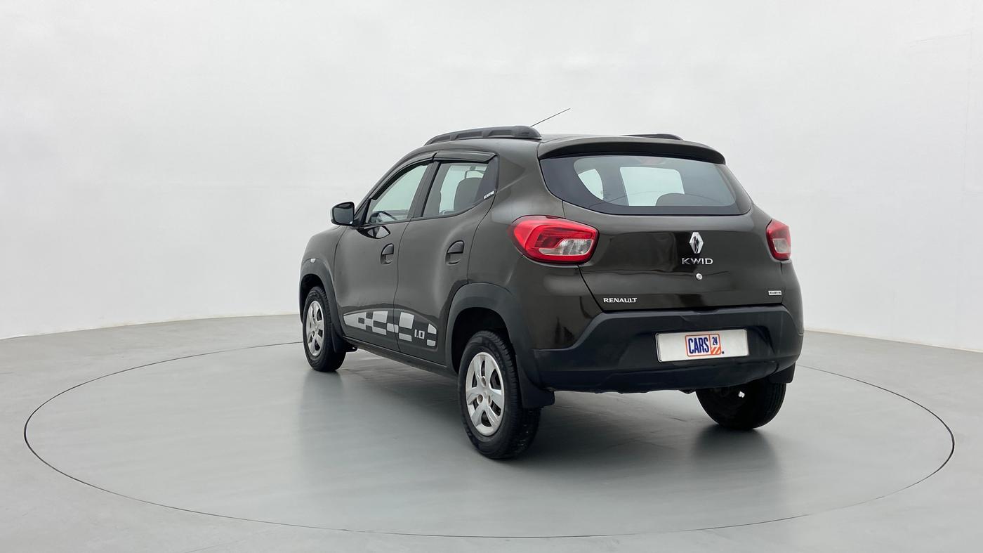 2017 Renault Kwid 1.0 RXL AT, Petrol, Automatic, 40,952 km, Left Back Diagonal
