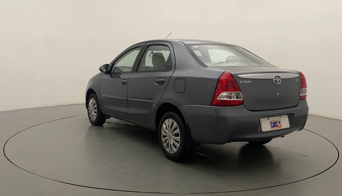 2014 Toyota Etios V, Petrol, Manual, 45,668 km, Left Back Diagonal