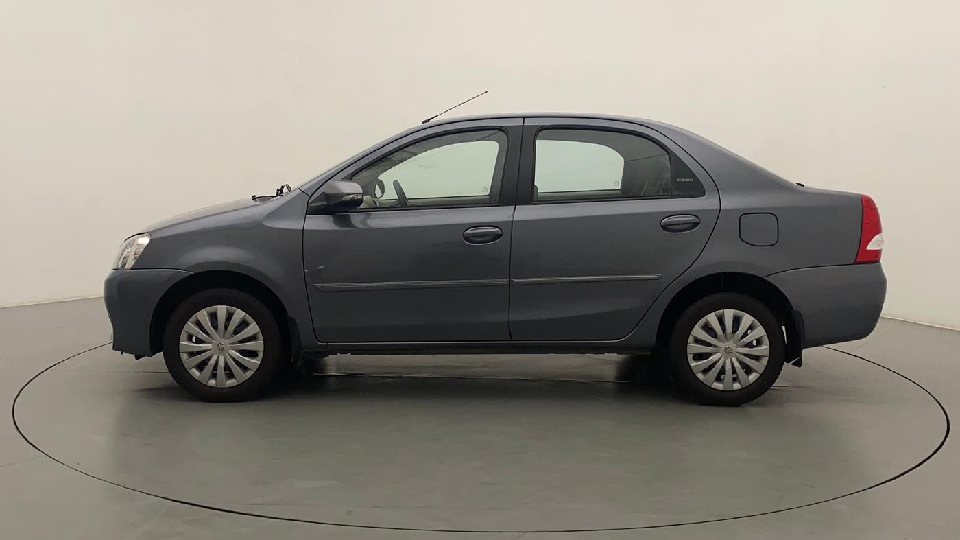 2014 Toyota Etios V, Petrol, Manual, 45,668 km, Left Side