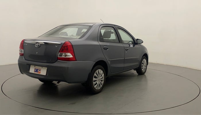 2014 Toyota Etios V, Petrol, Manual, 45,668 km, Right Back Diagonal