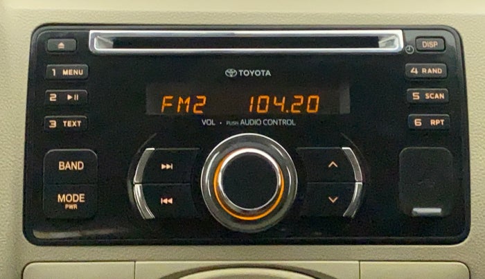 2014 Toyota Etios V, Petrol, Manual, 45,668 km, Infotainment System