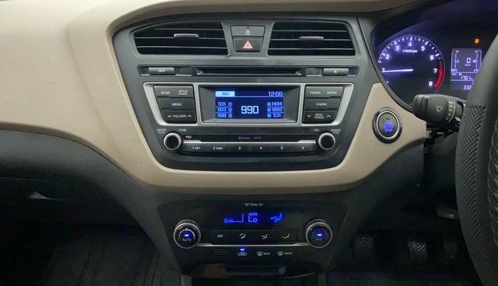 2015 Hyundai Elite i20 SPORTZ 1.2 (O), Petrol, Manual, 33,278 km, Air Conditioner