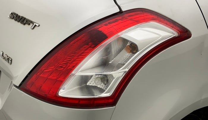 2012 Maruti Swift LXI, Petrol, Manual, 34,682 km, Right tail light - < 2 inches,no. = 2