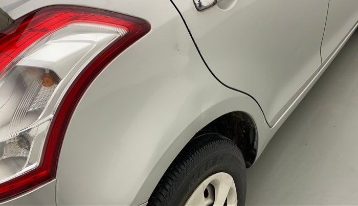 2012 Maruti Swift LXI, Petrol, Manual, 34,682 km, Right quarter panel - Minor scratches