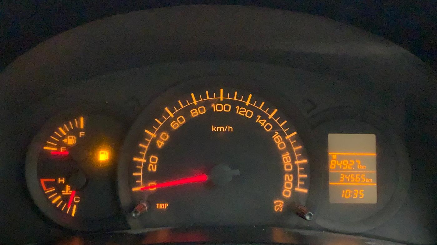 2012 Maruti Swift LXI, Petrol, Manual, 34,682 km, Odometer Image