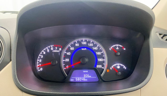 2019 Hyundai Grand i10 MAGNA 1.2 KAPPA VTVT CNG, CNG, Manual, 58,013 km, Odometer Image