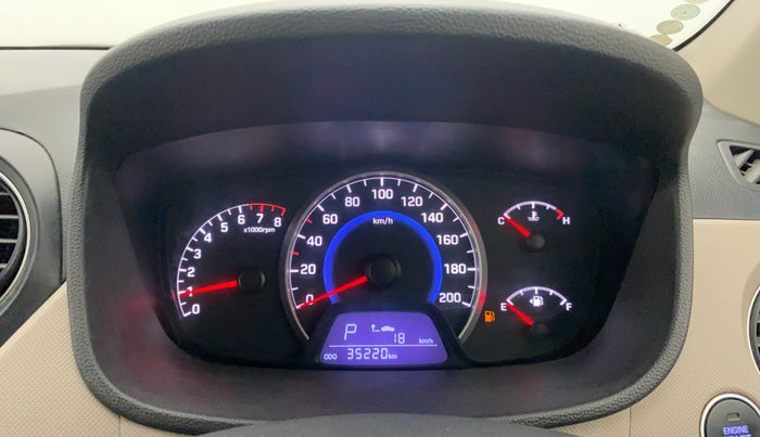 2014 Hyundai Grand i10 ASTA AT 1.2 KAPPA VTVT, Petrol, Automatic, 35,207 km, Odometer Image