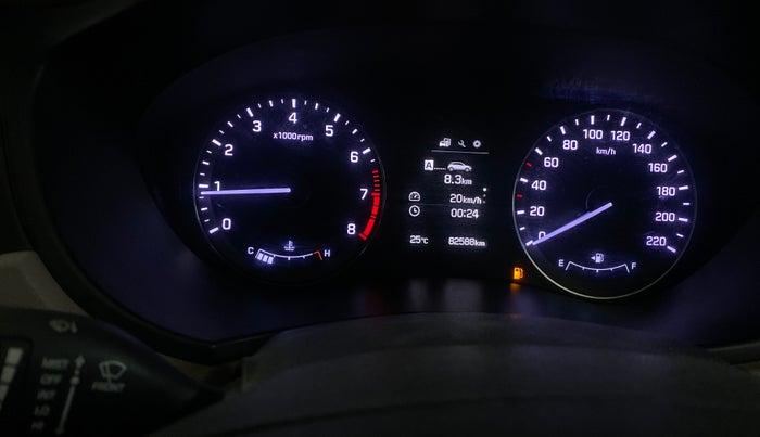 2016 Hyundai Elite i20 ASTA 1.2 (O), Petrol, Manual, 82,580 km, Odometer Image