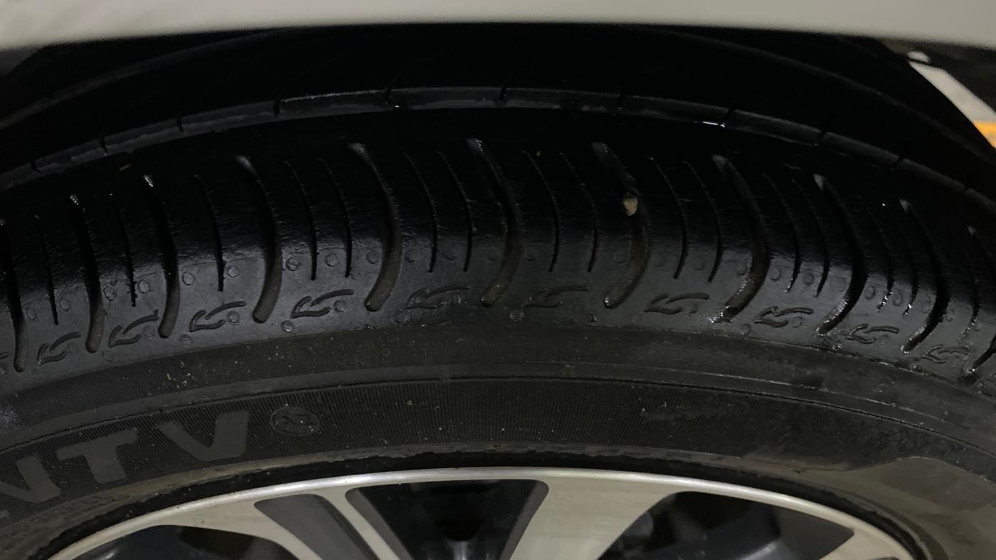 2024 Honda Amaze 1.2L I-VTEC VX CVT, Petrol, Automatic, 14,335 km, Left Rear Tyre Tread