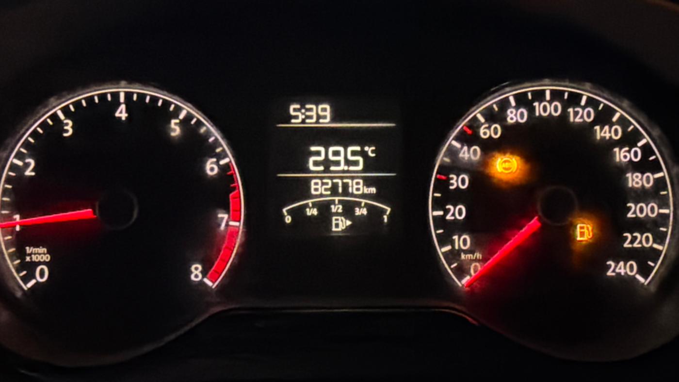 2019 Volkswagen Polo TRENDLINE 1.0L, Petrol, Manual, 82,838 km, Odometer Image