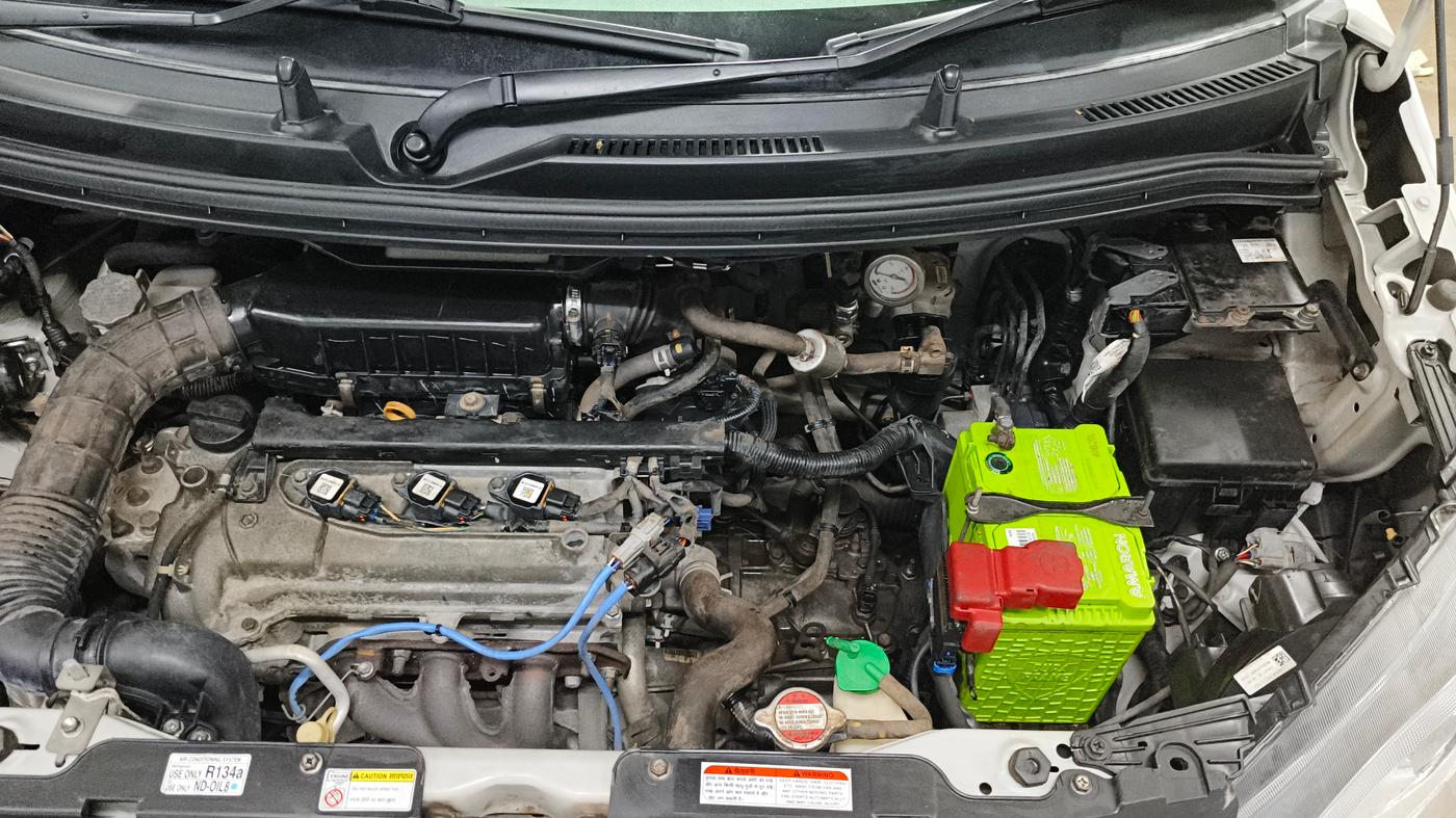 2021 Maruti New Wagon-R LXI CNG 1.0, CNG, Manual, 25,559 km, Engine View - Left