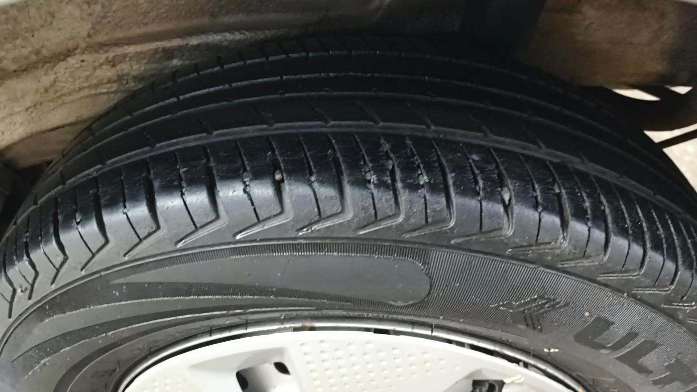 2021 Maruti New Wagon-R LXI CNG 1.0, CNG, Manual, 25,559 km, Left Rear Tyre Tread