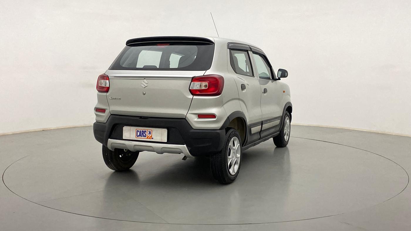 2019 Maruti S PRESSO VXI, Petrol, Manual, 9,590 km, Right Back Diagonal