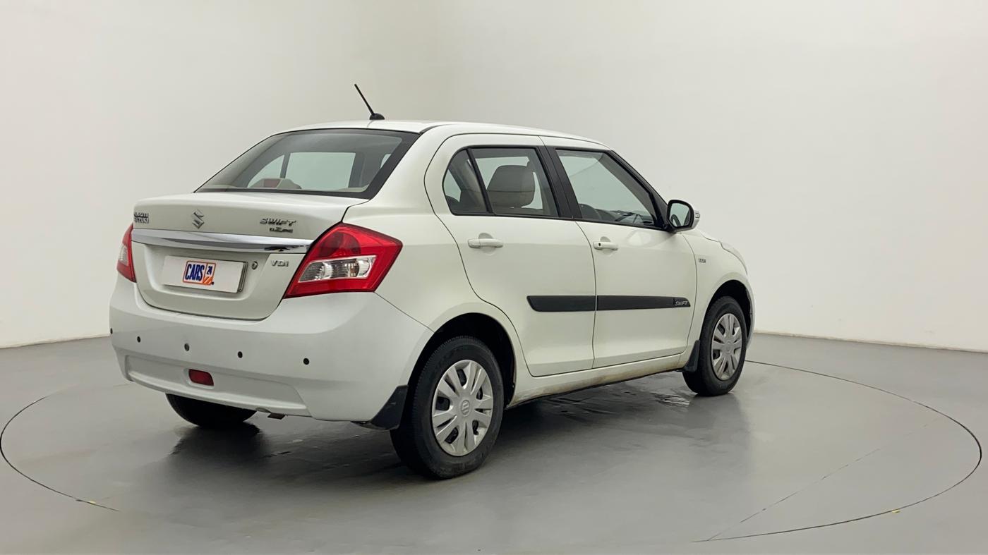 2012 Maruti Swift Dzire VDI BS IV, Diesel, Manual, 42,755 km, Right Back Diagonal