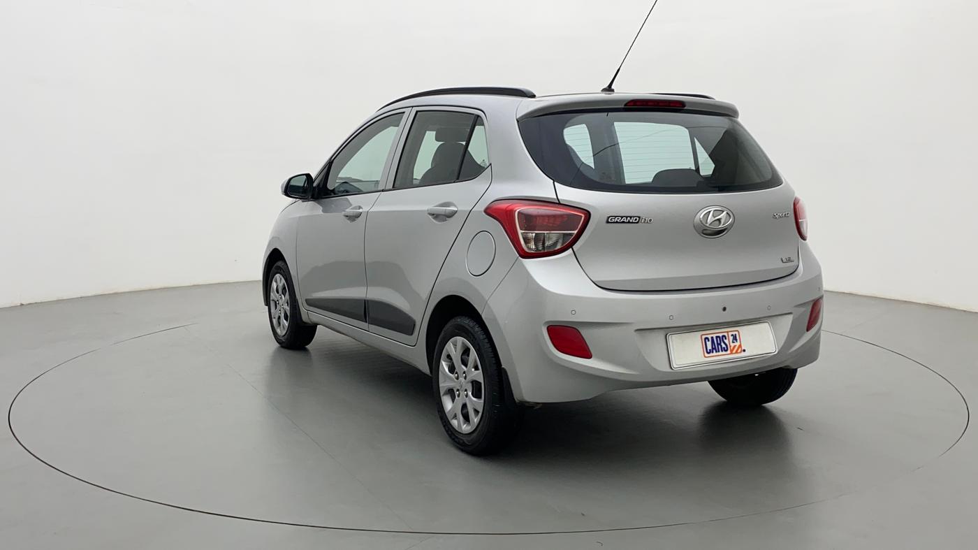 2016 Hyundai Grand i10 SPORTZ 1.2 KAPPA VTVT, Petrol, Manual, 22,111 km, Left Back Diagonal
