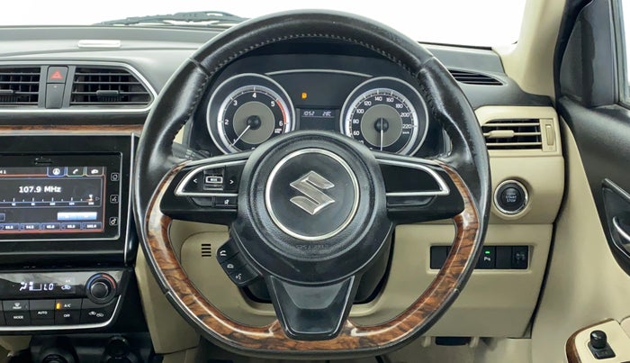 2018 Maruti Dzire ZDI PLUS AMT, Diesel, Automatic, 91,516 km, Steering Wheel Close Up
