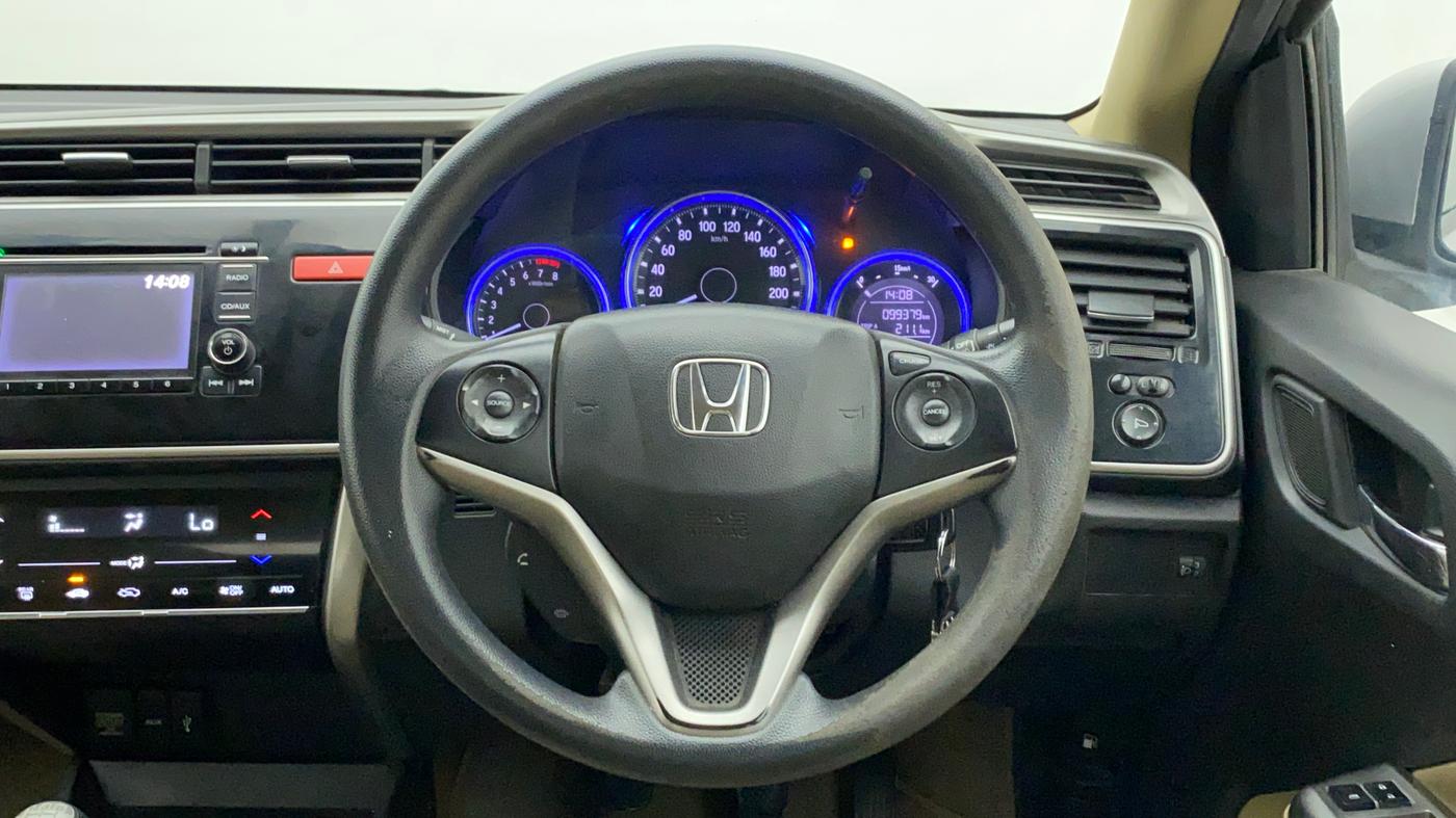 2015 Honda City 1.5L I-VTEC V MT, Petrol, Manual, 99,486 km, Steering Wheel Close Up