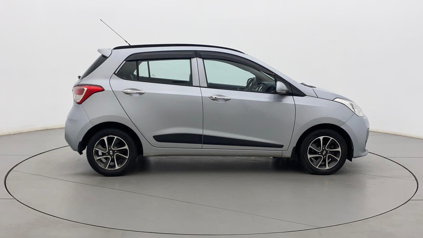 2018 Hyundai Grand i10 ASTA 1.2 KAPPA VTVT, Petrol, Manual, 38,564 km, Right Side View
