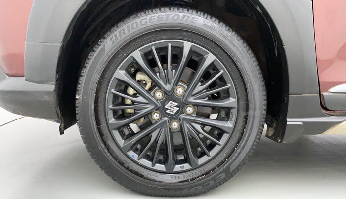 2020 Maruti XL6 ALPHA AT SHVS, Petrol, Automatic, 45,080 km, Left Front Wheel