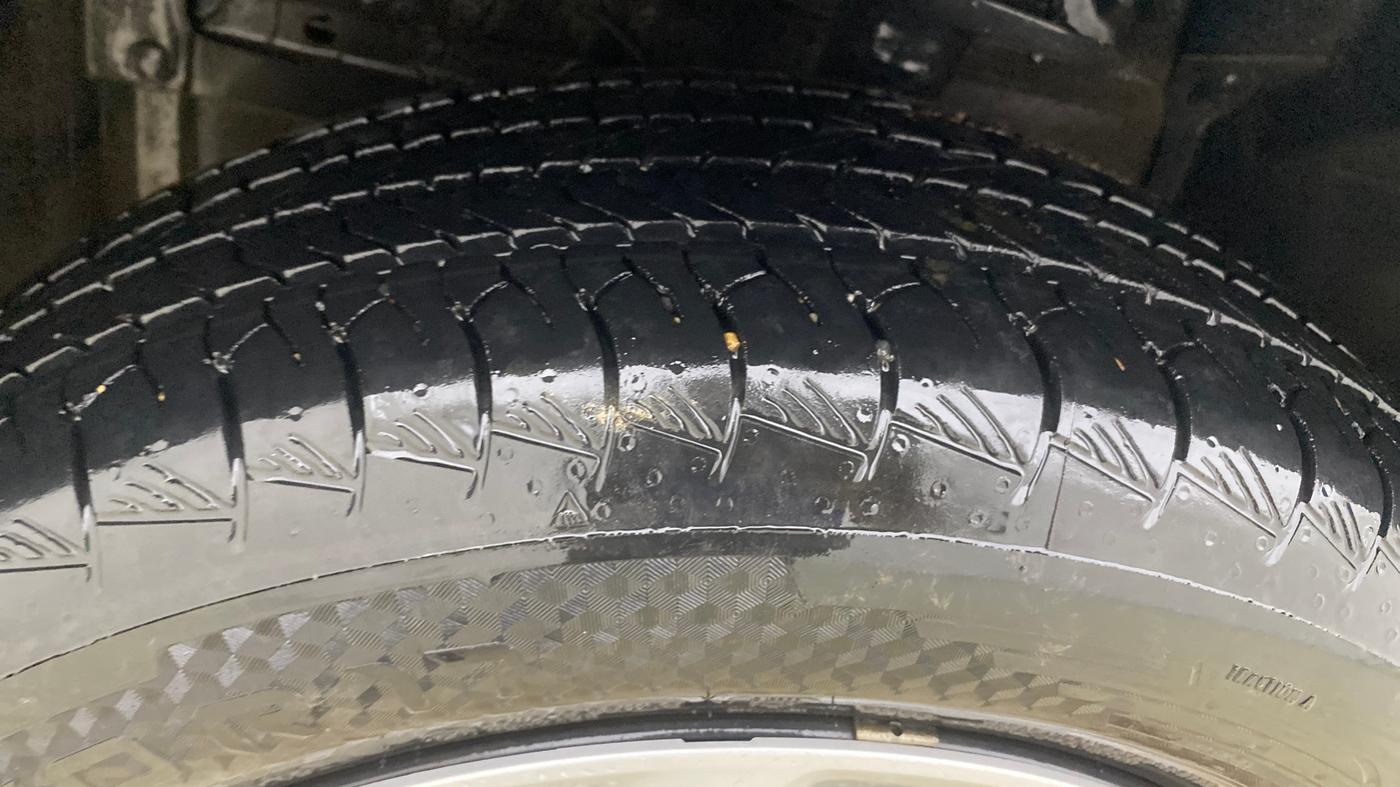 2025 Maruti Grand Vitara DELTA SMART HYBRID, Petrol, Manual, 9,324 km, Left Front Tyre Tread