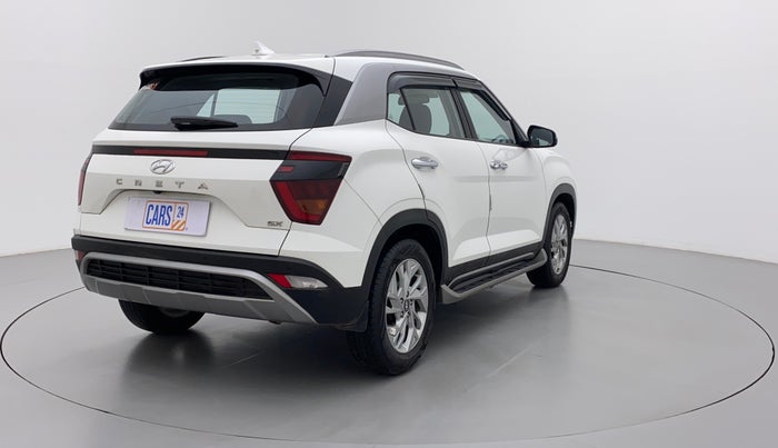 2022 Hyundai Creta SX 1.5 PETROL, Petrol, Manual, 8,971 km, Right Back Diagonal