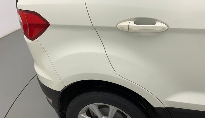 2019 Ford Ecosport TITANIUM 1.5L PETROL, Petrol, Manual, 74,900 km, Right quarter panel - Minor scratches