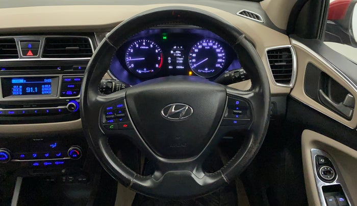 2015 Hyundai Elite i20 ASTA 1.2, Petrol, Manual, 27,696 km, Steering Wheel Close Up