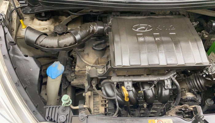 2015 Hyundai Grand i10 ASTA AT 1.2 KAPPA VTVT, Petrol, Automatic, 1,10,957 km, Engine View - Right