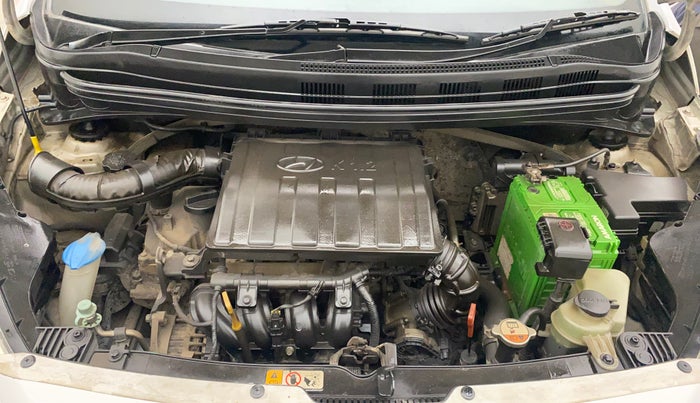 2015 Hyundai Grand i10 ASTA AT 1.2 KAPPA VTVT, Petrol, Automatic, 1,10,957 km, Engine View