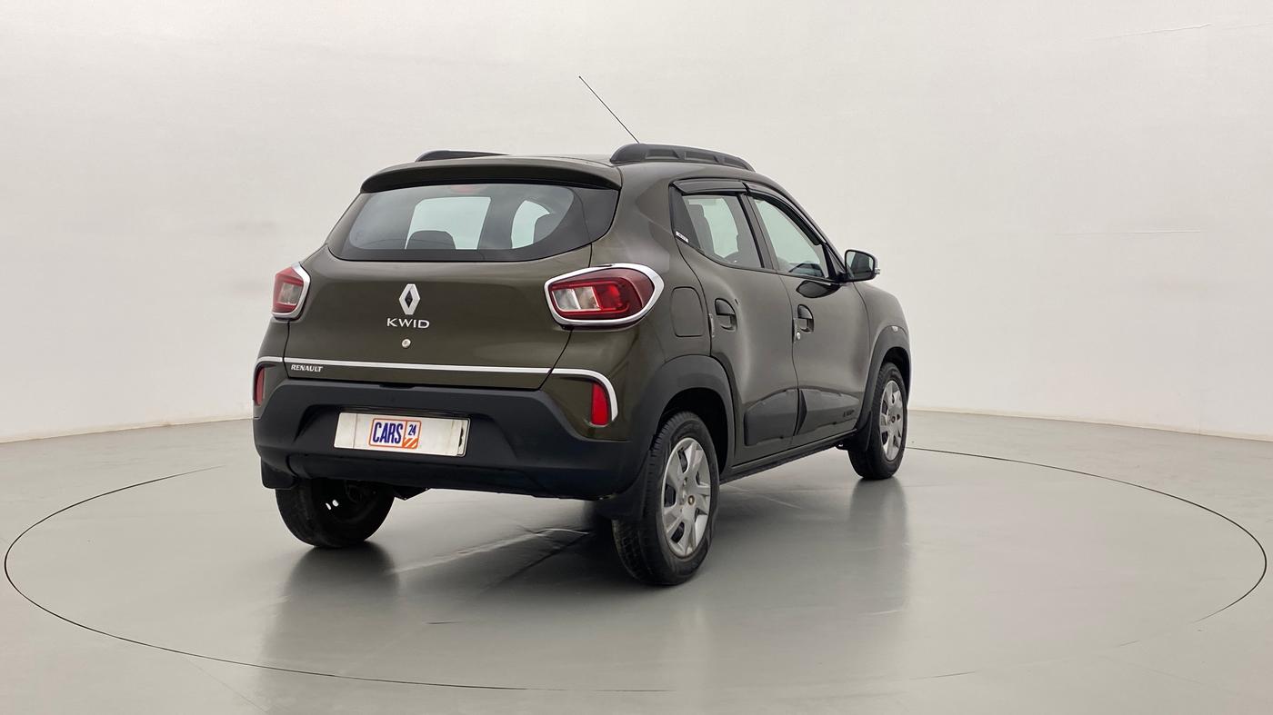 2020 Renault Kwid 1.0 RXT Opt, Petrol, Manual, 13,962 km, Right Back Diagonal