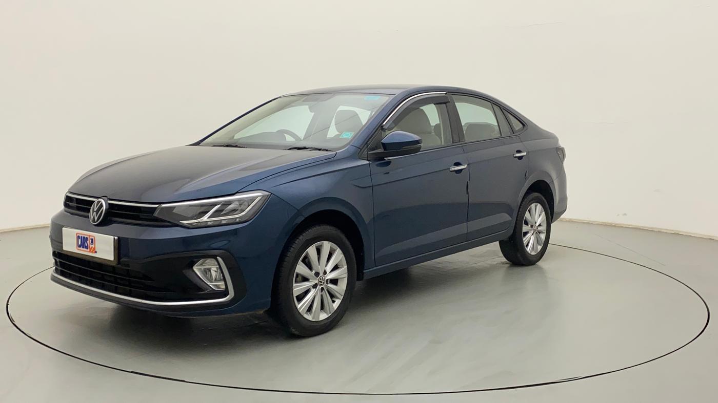 2023 Volkswagen VIRTUS HIGHLINE TSI 1.0 AT, Petrol, Automatic, 10,846 km, Left Front Diagonal