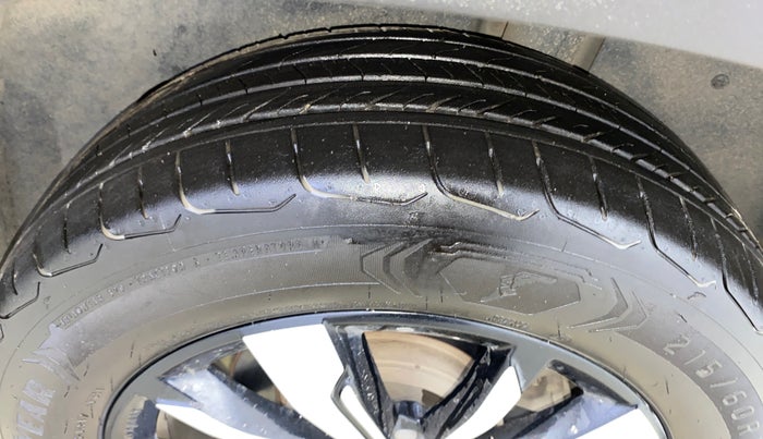 2020 MG HECTOR PLUS SHARP 1.5 PETROL TURBO DCT 6-STR, Petrol, Automatic, 60,375 km, Left Rear Tyre Tread