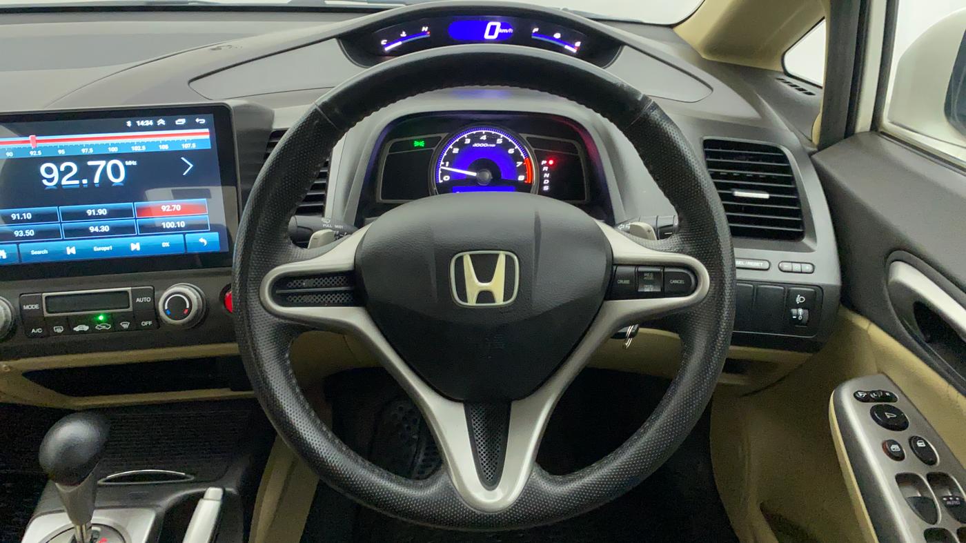 2011 Honda Civic 1.8L I-VTEC V AT SUNROOF, Petrol, Automatic, 25,976 km, Steering Wheel Close Up