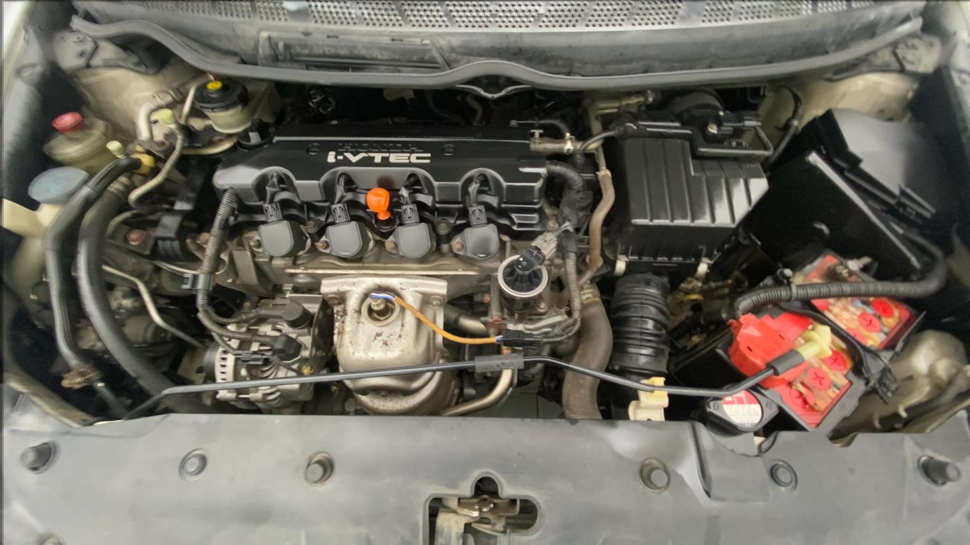 2011 Honda Civic 1.8L I-VTEC V AT SUNROOF, Petrol, Automatic, 25,976 km, Open Bonet