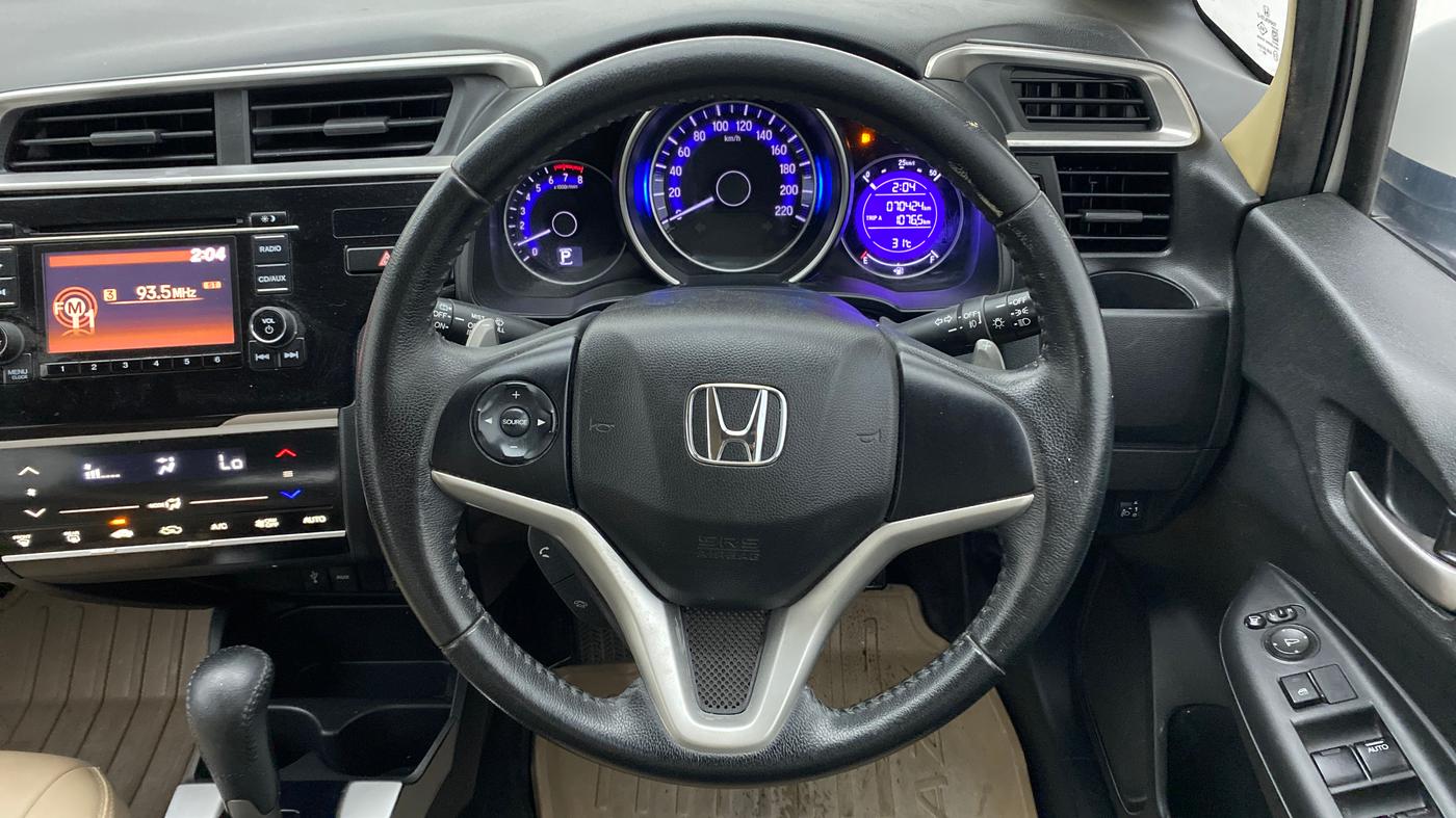 2017 Honda Jazz 1.2L I-VTEC V AT, Petrol, Automatic, 70,424 km, Steering Wheel Close Up