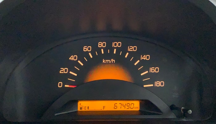 2014 Maruti Wagon R 1.0 LXI CNG, CNG, Manual, 67,490 km, Odometer Image
