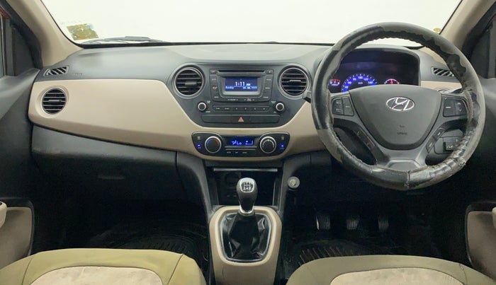 2014 Hyundai Xcent SX 1.2 (O), CNG, Manual, 80,704 km, Dashboard