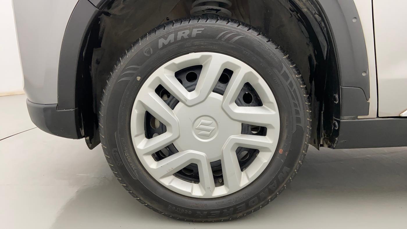 2021 Maruti Vitara Brezza VXI AT SHVS, Petrol, Automatic, 18,327 km, Left Front Wheel