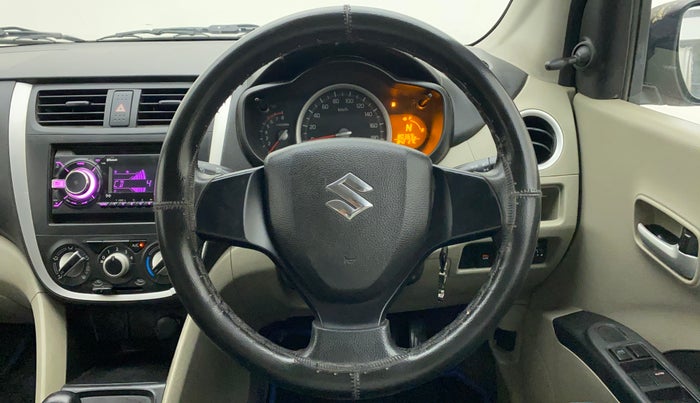 2017 Maruti Celerio VXI AMT, Petrol, Automatic, 80,099 km, Steering Wheel Close Up