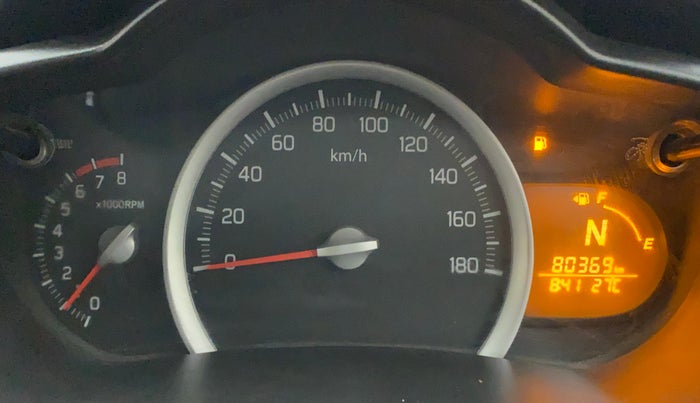2017 Maruti Celerio VXI AMT, Petrol, Automatic, 80,099 km, Odometer Image