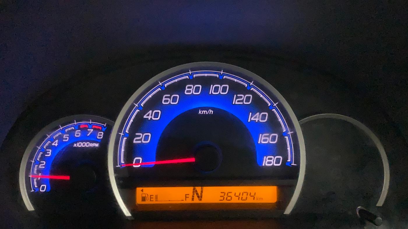 2017 Maruti Wagon R 1.0 VXI AMT, Petrol, Automatic, 36,404 km, Odometer Image