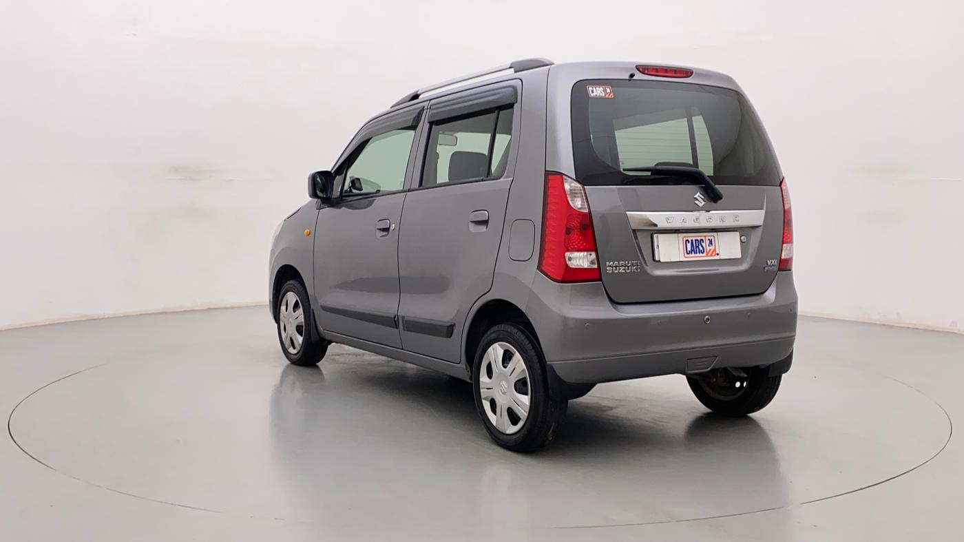 2017 Maruti Wagon R 1.0 VXI AMT, Petrol, Automatic, 36,404 km, Left Back Diagonal